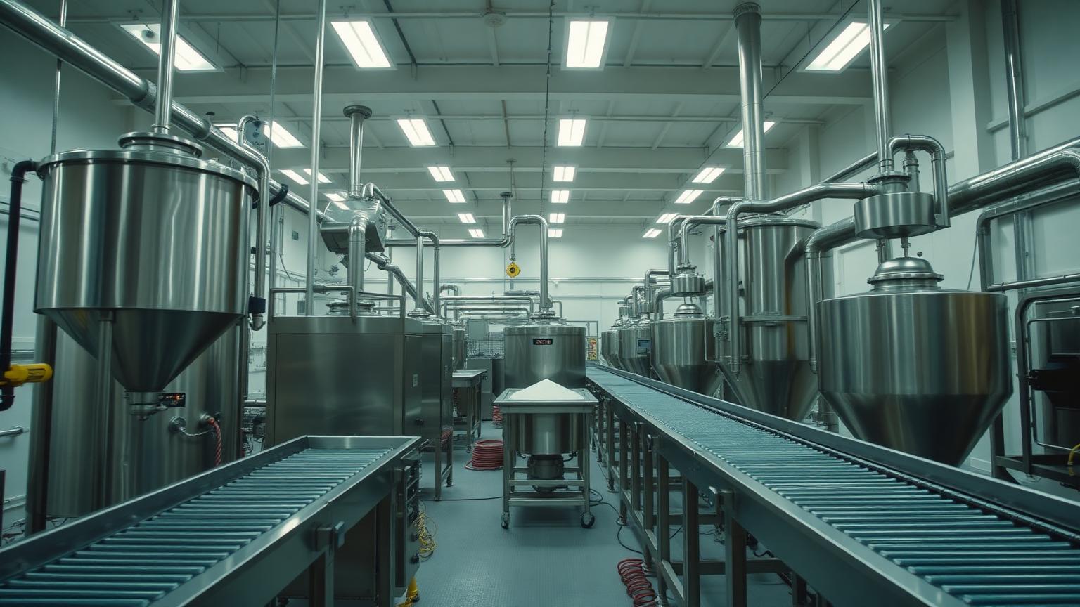 B D Guar guar gum manufacturing facility in Kalol, Gujarat