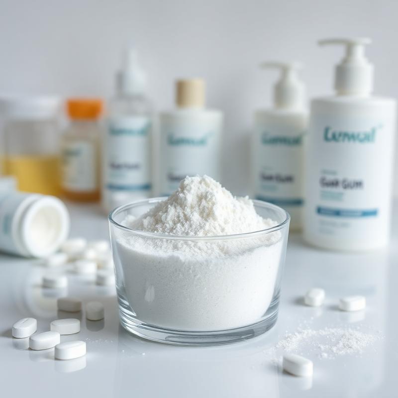Pharmaceutical cosmetic grade guar gum cationic guar for tablets shampoos