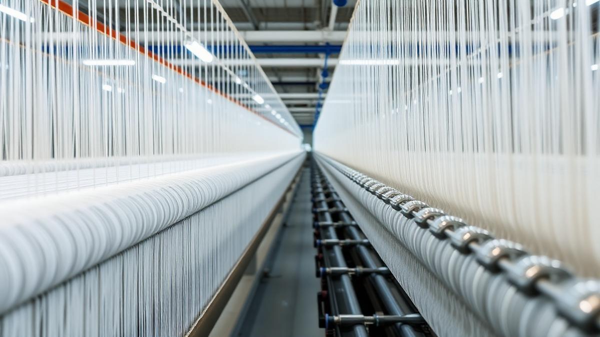 Guar Gum textile chemicals B D Guar yarn sizing finishing line