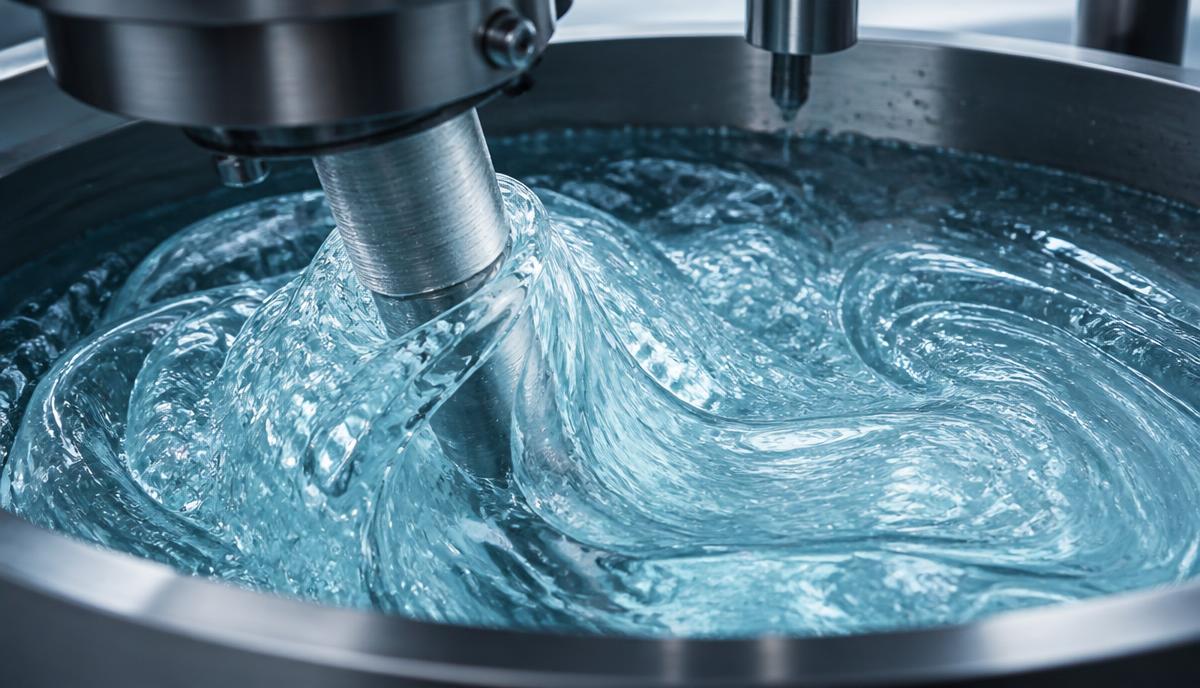 borate crosslinked gel B D Guar high temperature fracturing fluid mixing