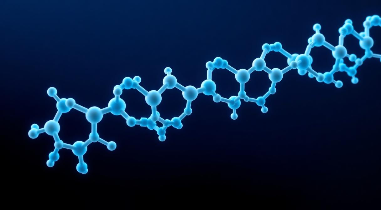 Galactomannan chain with mannose backbone and galactose side units for B D Guar