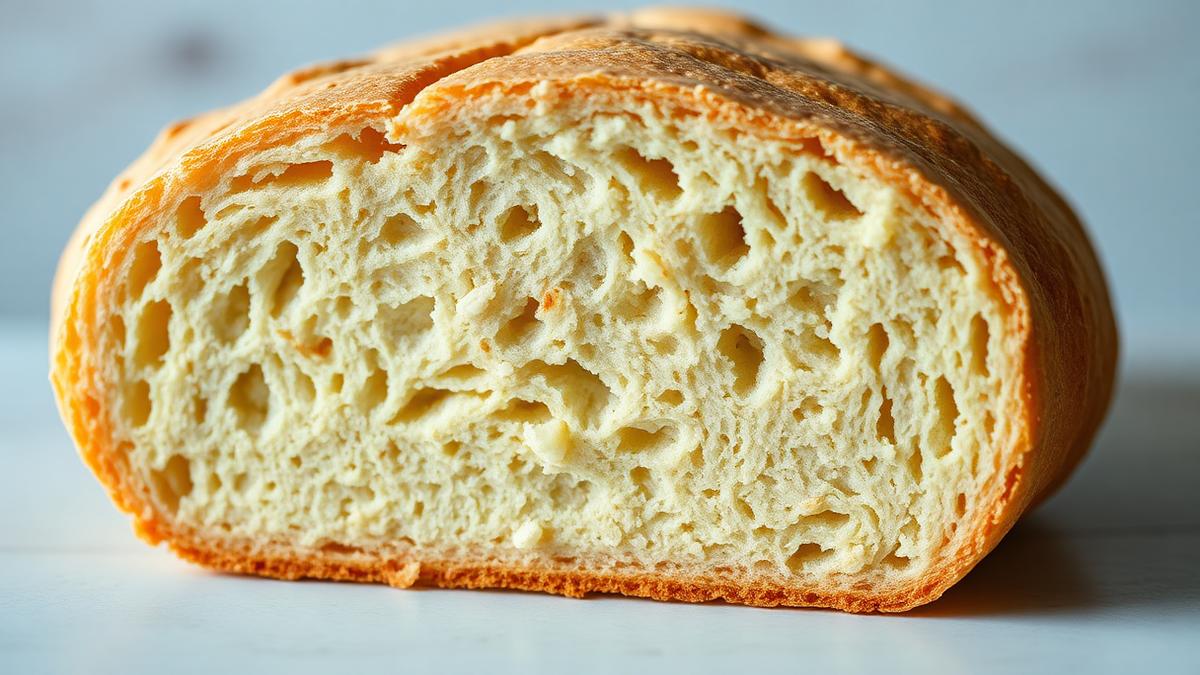 guar gum B D Guar gluten-free bread cross section showing uniform crumb structure