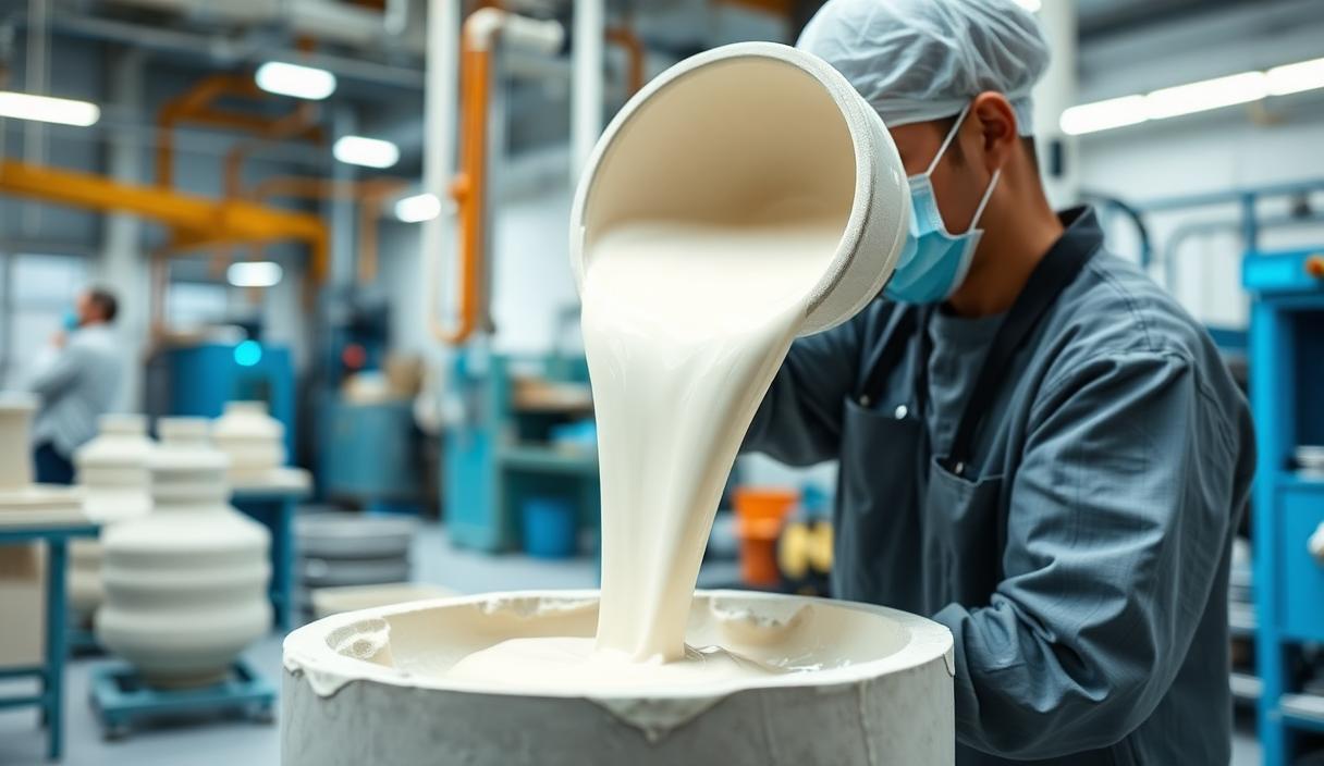Hydrocolloids in Ceramic Slurries: Achieving the Perfect Mold