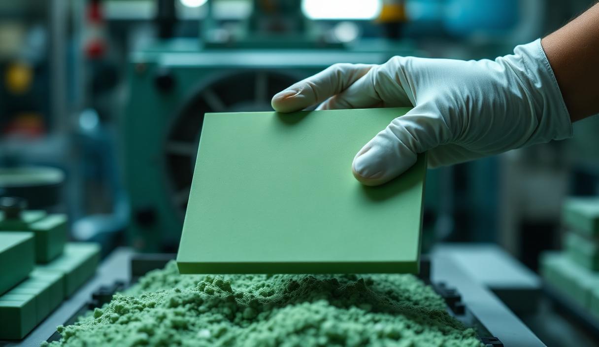 Guar Gum ceramic slurry B D Guar green body extrusion