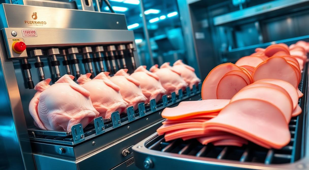 Guar Gum in Low-Fat Meat and Poultry Processing