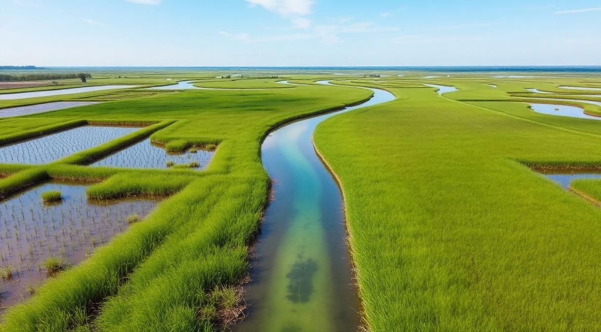 Constructed wetland agricultural runoff treatment Guar Gum natural polymer