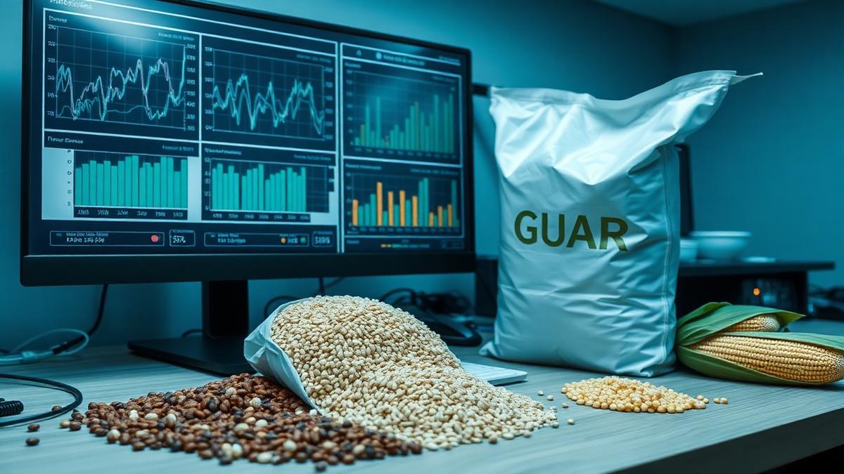 guar meal economics B D Guar procurement forecasting commodity markets
