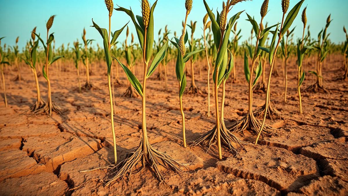 guar gum water footprint B D Guar drought-resilient guar field in arid Rajasthan