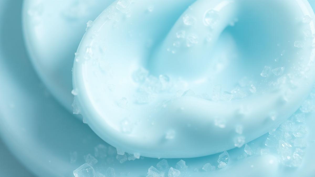 ice cream stabilization B D Guar galactomannan network binding water in a frozen dessert matrix