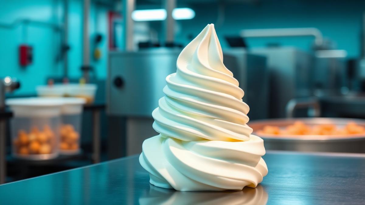 ice cream stabilization B D Guar low-fat frozen dessert with smooth scoopable texture