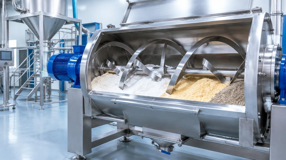 dry mix soup blending B D Guar convenience food production line