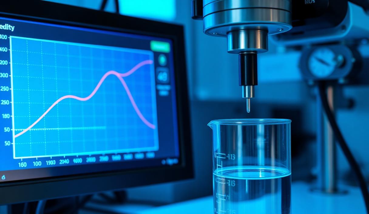 pseudoplastic fluid dynamics B D Guar rheometer viscosity flow curve testing