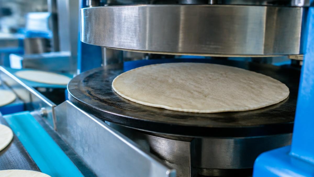 guar gum tortilla dough B D Guar bakery line
