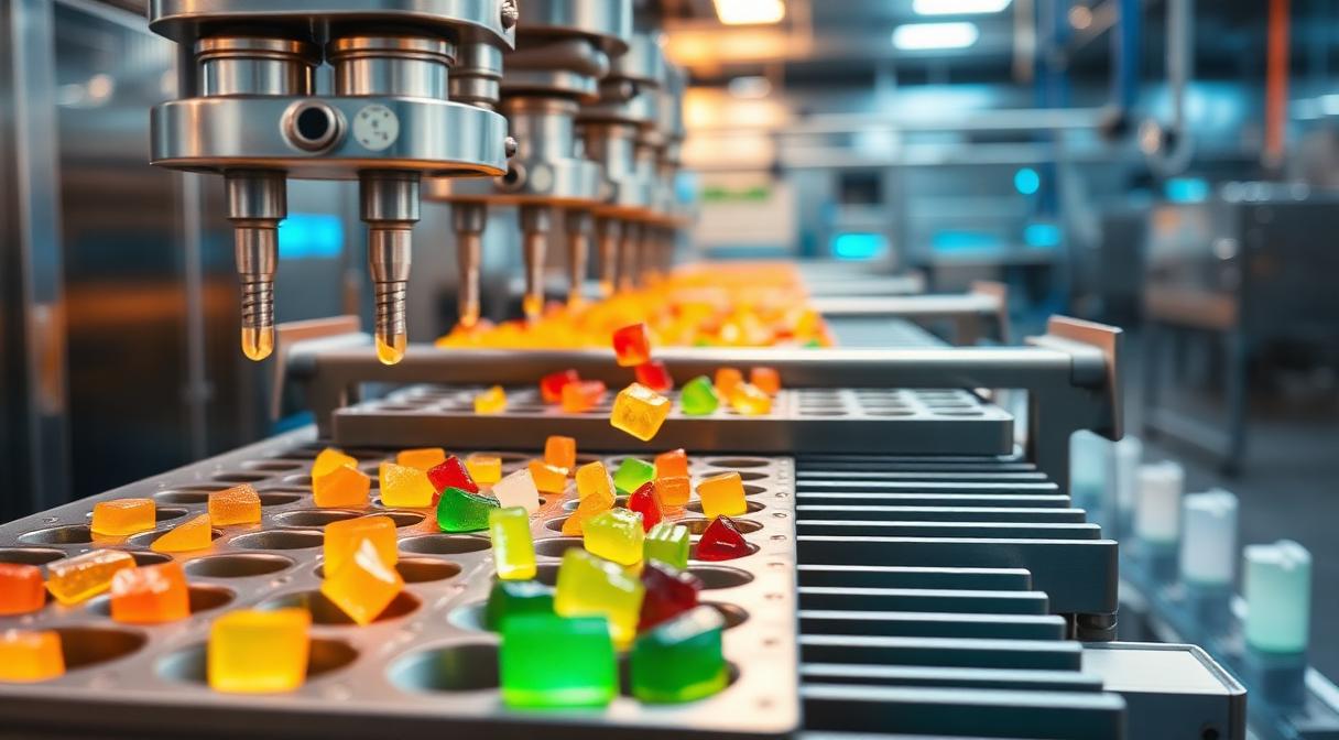 Guar Gum vegan confectionery production line B D Guar