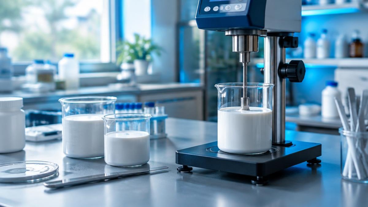 paint formulation laboratory rheology B D Guar testing